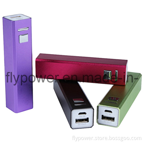 2600mAh Power Bank, Portable Backup External USB Battery Charger, Mobile Power (FPB-18A1)